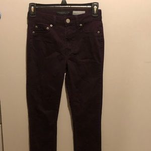 EGGPLANT AEROPOSTALE JEGGINGS